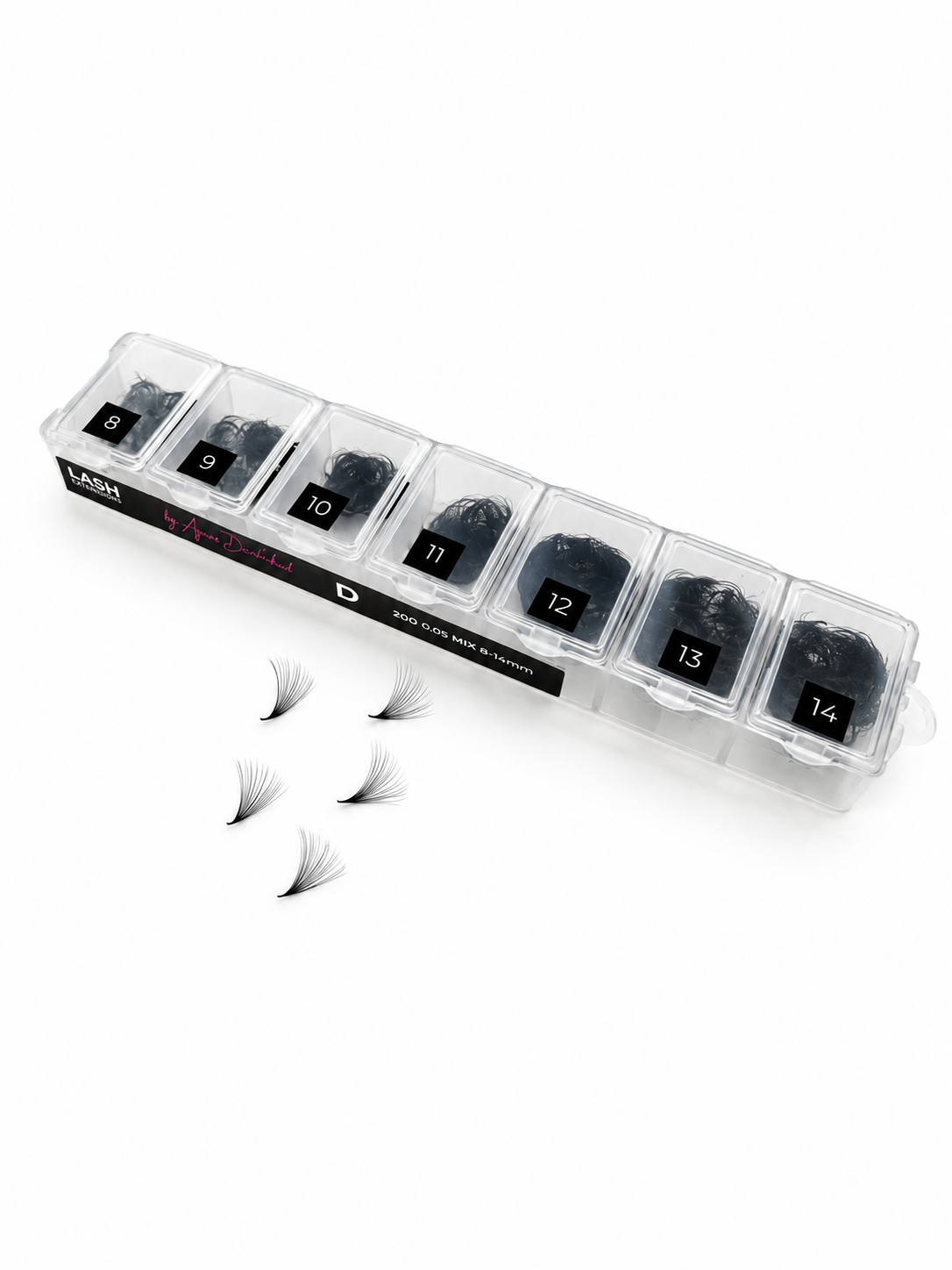 Lash Master Fertige Wimpern Fächer 20D Mix