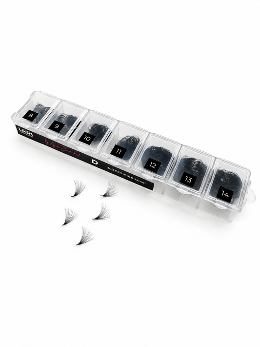Lash Master Fertige Wimpern Fächer 20D Mix