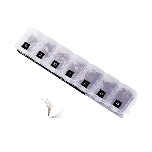 LASH MASTER Fertige Wimpern Fächer CHOCOLATE