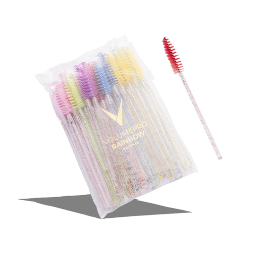 Wimpern Brüstchen Rainbow 50stk.