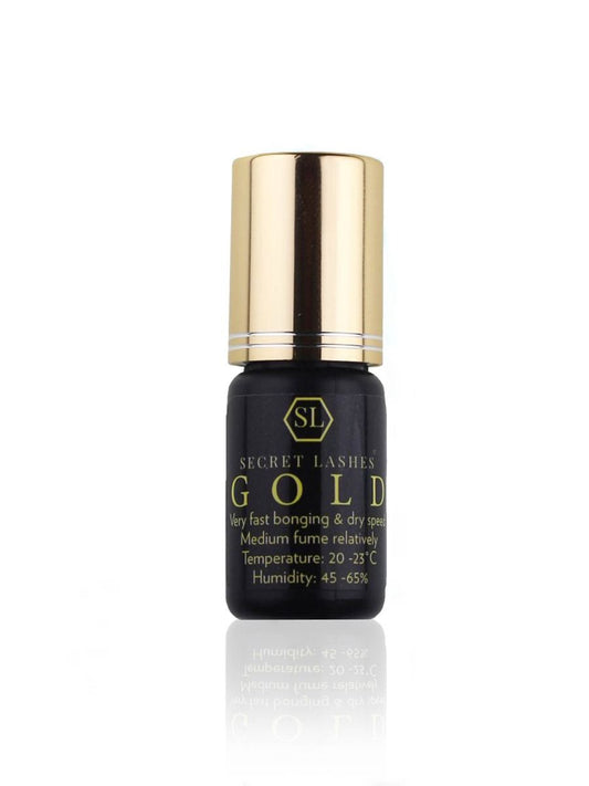 SL Wimpern Kleber Gold
