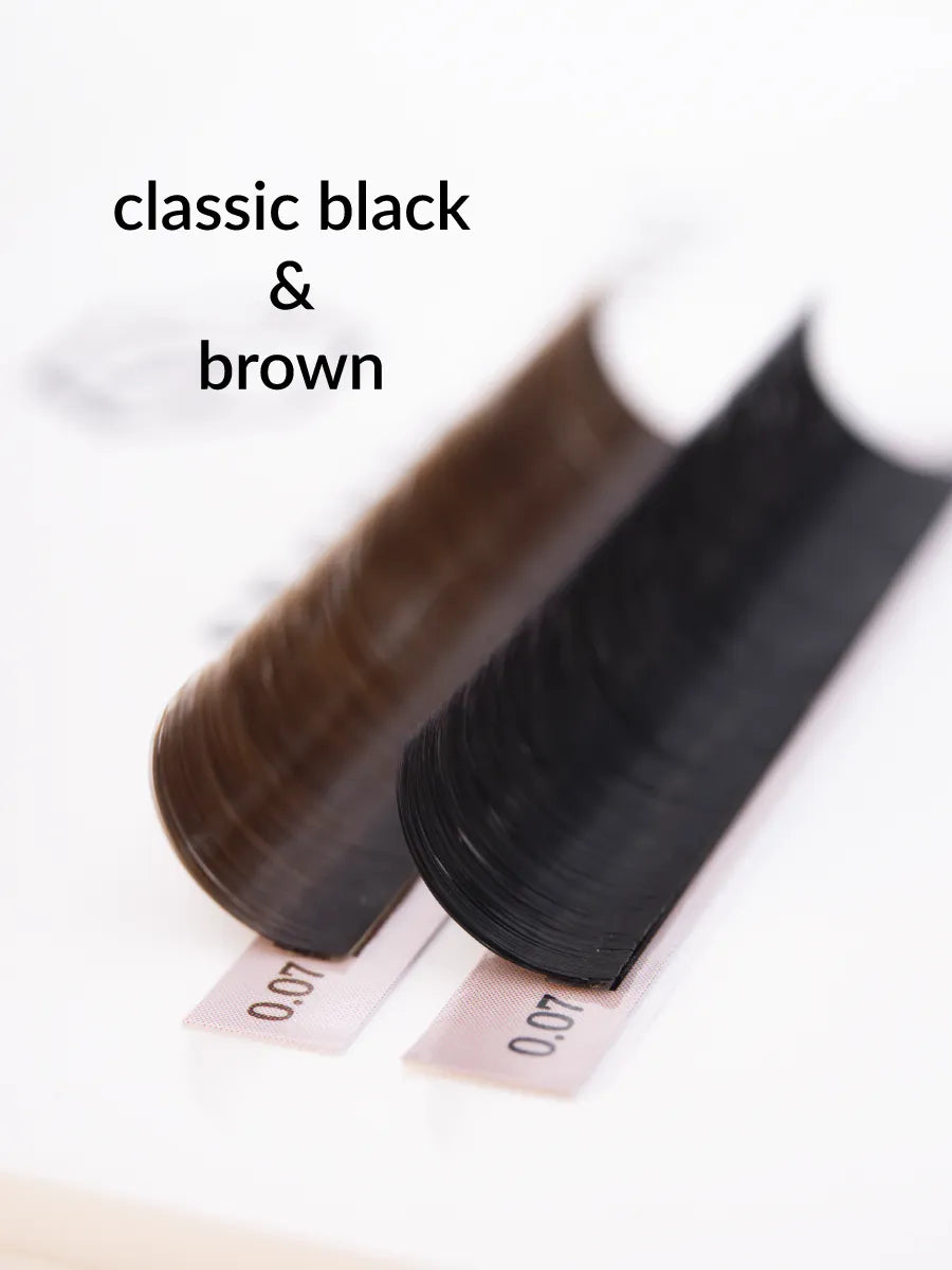 SL Wimpern Speedy Brown Easy Fan