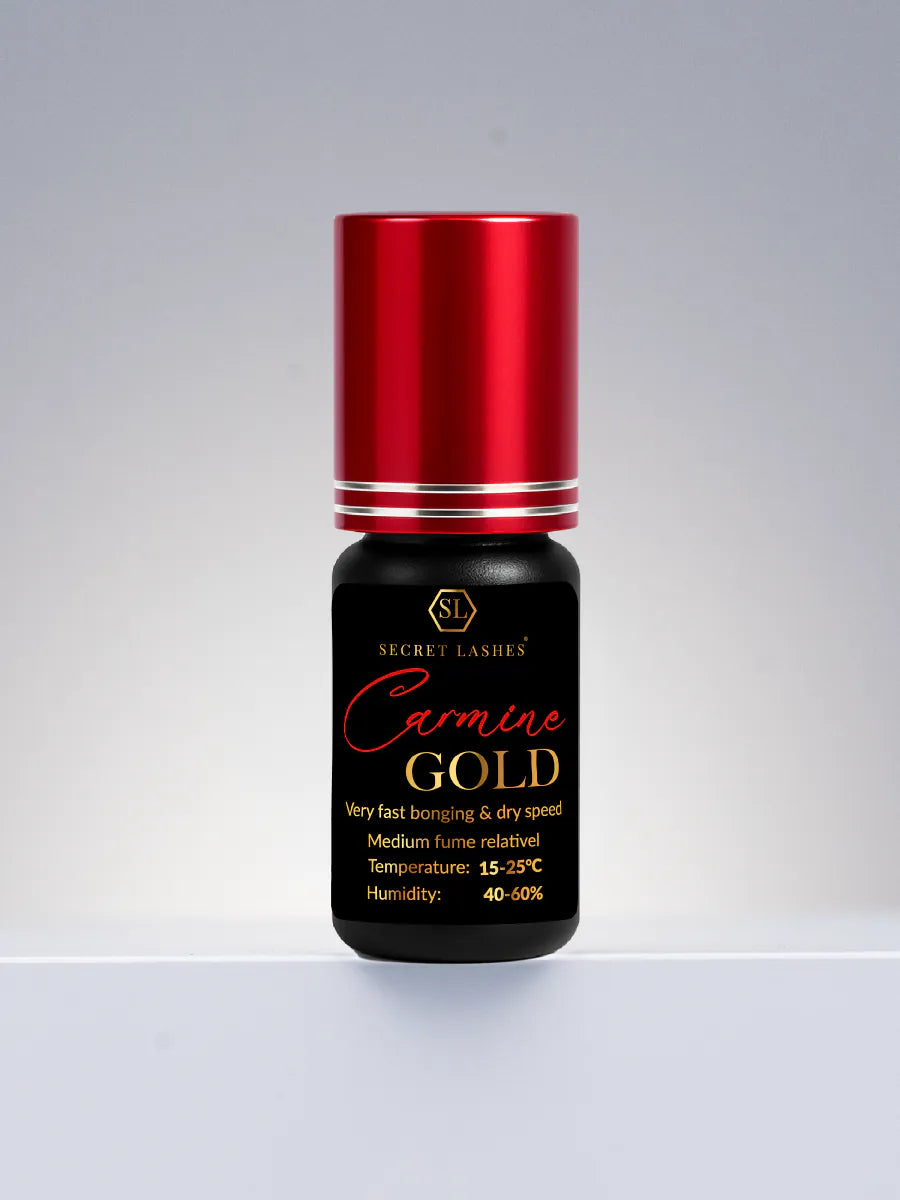 SL Wimpern Kleber Carmine Gold